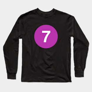 7 Train Long Sleeve T-Shirt